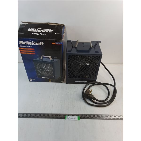 NIB Mastercraft 240V 4800 Watt Garage Heater
