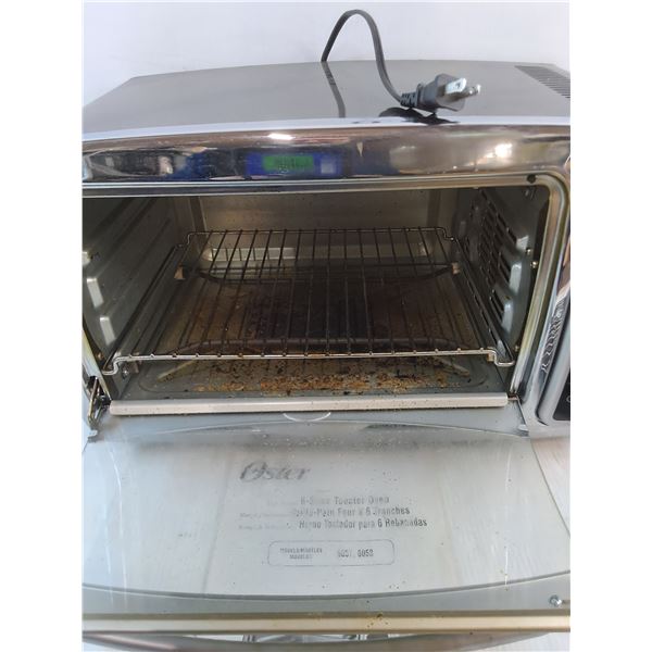 Oster 6-Slice Toaster Oven - Powers On, As is - PICK UP ONLY