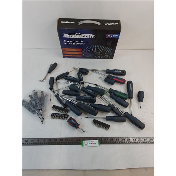 Mastercraft 95-Piece Screwdriver Set