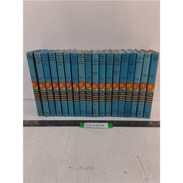 Vintage Set of 18 'Hardy Boys' Mystery Books