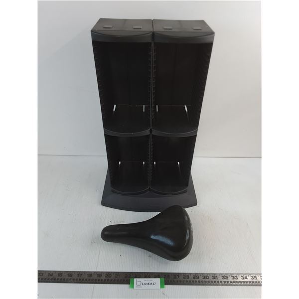 CD/DVD 68-Space Storage Rack - Holds 68, Selle Royal Bicycle Seat - PICK UP