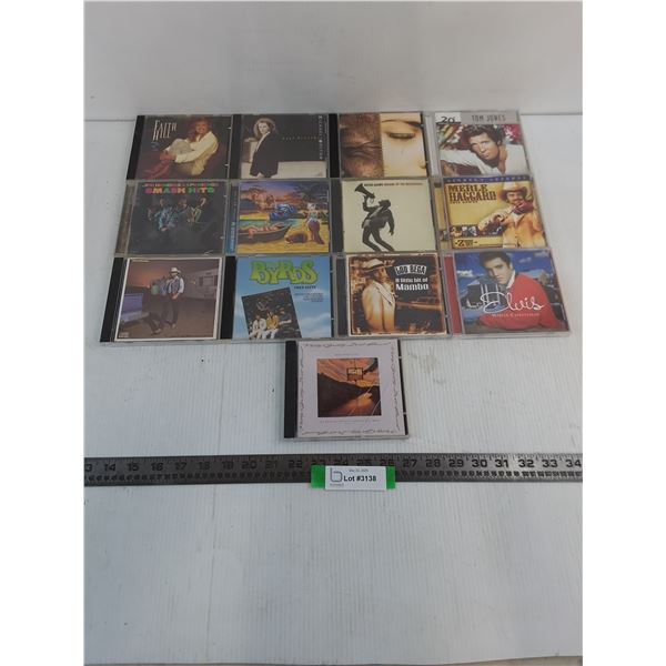 (13) Musical CD's (Lou Bega, Faith Hill, Tom Jones)