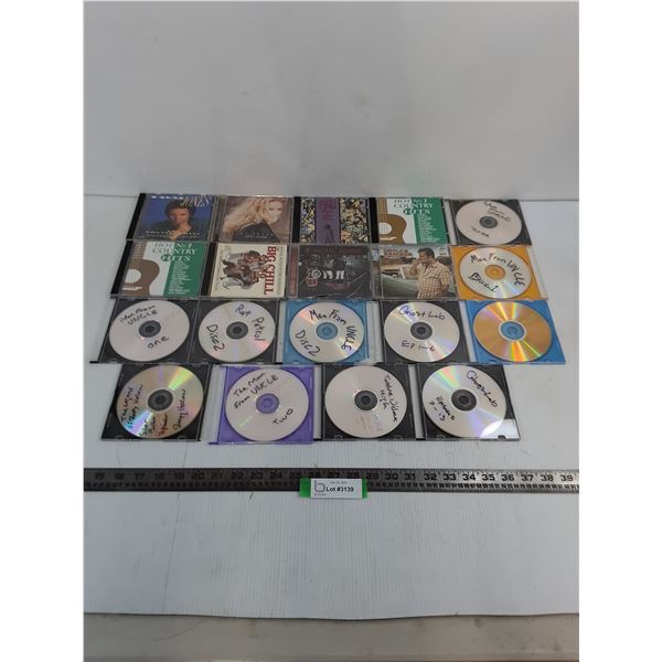 (8) Musical CD's, (11) Recorded Disks