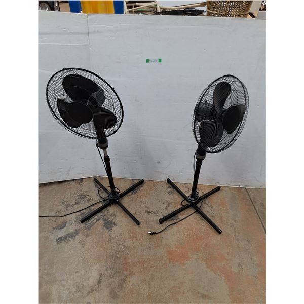 *(2) Rotating Fans, Both Power On, Cannot Ship