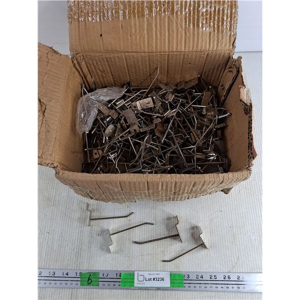 Metal Retail Display Hooks - Pegboard/Slatwall Style - PICK UP