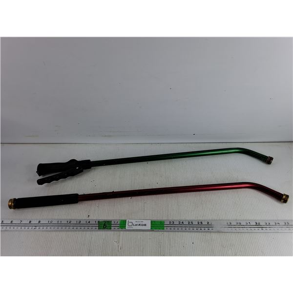 (2) Rain Wands 31" & 29"  - PICK UP ONLY