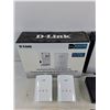 Image 2 : D Link PowerLine HD Network Starter Kit, Wireless N150 Home Router - Powers On, As Is