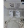 Image 4 : D Link PowerLine HD Network Starter Kit, Wireless N150 Home Router - Powers On, As Is