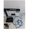 Image 5 : D Link PowerLine HD Network Starter Kit, Wireless N150 Home Router - Powers On, As Is