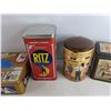 Image 3 : (4) Collectible Tins - Wrigley Jr. Co, Ritz Crackers, Tim Hortons, Barclay Dress. Co
