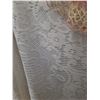 Image 6 : (3) Doilies, Crochet Tablecloth 67"x 58"