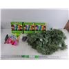Image 1 : (3) 10 Solar Patio & Garden LED Lights, ( 2 Boxes are Sealed), Christmas Tree Light - As Is