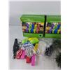 Image 2 : (3) 10 Solar Patio & Garden LED Lights, ( 2 Boxes are Sealed), Christmas Tree Light - As Is