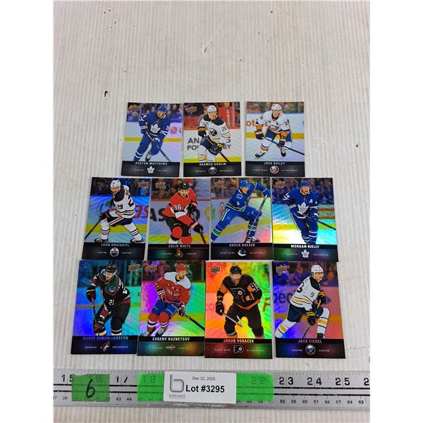 (11) Upper Deck Gradient Trading Hockey Cards - Oilers, Capitals, Toronto Maple Leafs