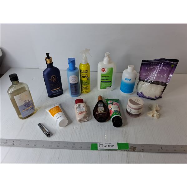 Personal Care Products- Lotion, Epsom Salts, Body Wash, Misc. Cannot Ship