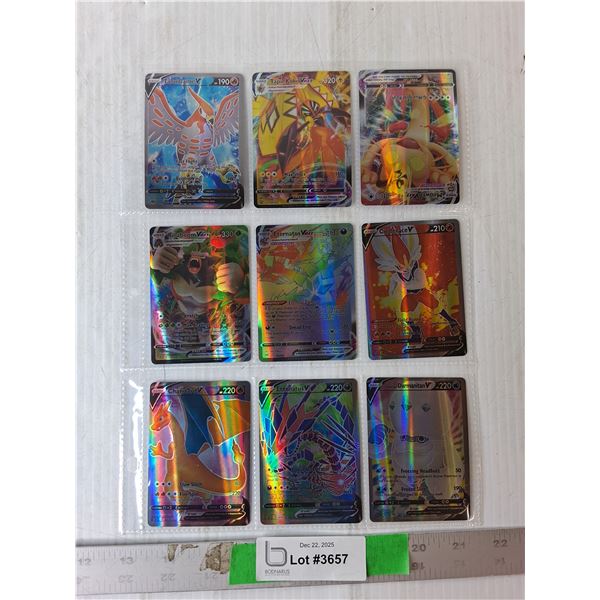 (9) Pokemon Cards- Cannot Authenticate