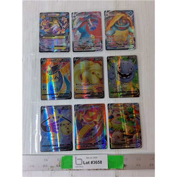 (9) Pokemon Cards- Cannot Authenticate
