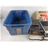 Image 2 : Zerostat 3 Static Neutralizer Pistol, Sony Cassette Corder w/ Case - As Is, Plastic Storage Tote