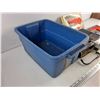 Image 3 : Zerostat 3 Static Neutralizer Pistol, Sony Cassette Corder w/ Case - As Is, Plastic Storage Tote