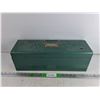 Image 3 : Vintage Bench Metal Tool Box 19" x 6" x 6"