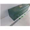 Image 4 : Vintage Bench Metal Tool Box 19" x 6" x 6"