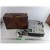 Image 1 : Elmo Omnigraphic Pro AF Projector w/ Hard Case 18" x 8" x 12" & Remote - Powers On, As Is