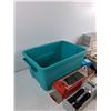 Image 10 : Sanyo, Archer & General Electric Battery Chargers, Mallory Flashlights - As Is, LMB Cabinets , Tote