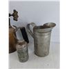 Image 4 : Blow Torch, Oil Can, Simons Measuring Pitcher, Pickup Only