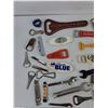Image 2 : Assorted Bottle Openers, Can Openers & Wine Openers - Labatts, Colt 45, Budweiser