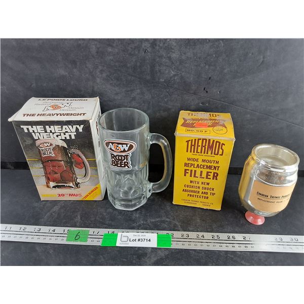 The Heavy Weight A&W 20 Oz Mug(No Coupon), Thermos Replacement Filler
