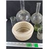 Image 5 : Vintage Laboratory Glassware, Vase, Test Style Bottles, Misc - PICK UP