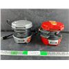 Image 1 : (2) Hamilton Beach Breakfast Sandwich Makers - Powers On, As Is