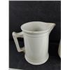 Image 2 : Vintage Ceramic Pitcher & Corning Ware Cornflower Percolator Pot