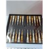 Image 2 : Tuppertoys Carrying Case & Stone Backgammon Game Board (Stone)