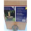 Image 2 : Vortex Fire Table Top Comes w/Gel Fuel - 25" x 25" x 46"  -CANNOT SHIP