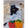 Image 3 : Lot: Lamb Chop Puppet, Lace Crochet, Carpet Beater (Goose), Misc