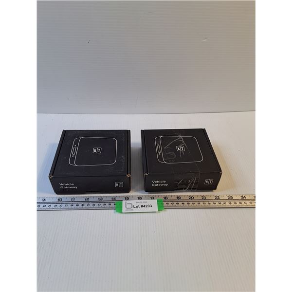 (2) KT Vehicle Gateway - Iphone Compatiable