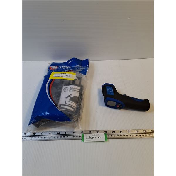 Infarared Thermometer Gauge & Multi Application Kit for Car Stereo