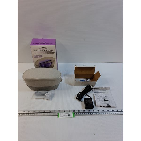UV Clean Portable Sanitizer Bag - Appears New & Aquarium Pump Cleaner