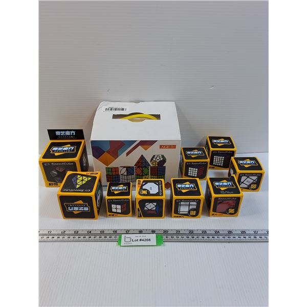 (9) Speed Cubes Lot