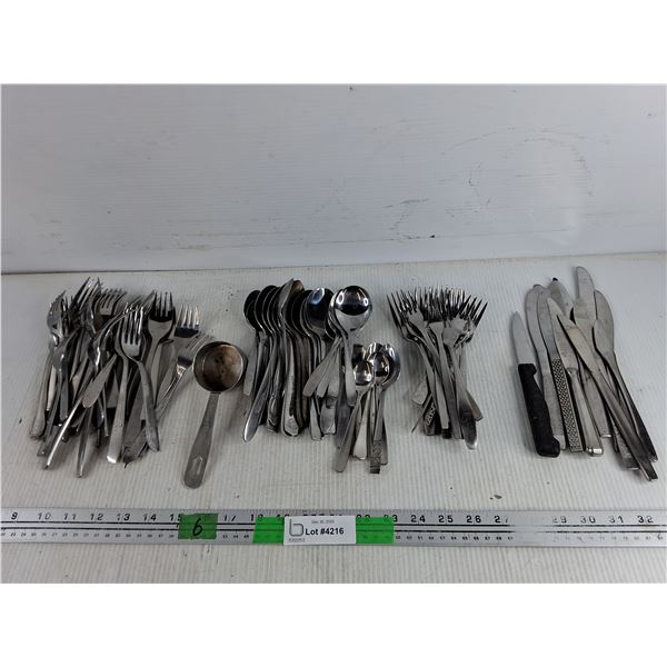 Cutlery - Forks, Spoons, Knives, 59ml Measuring Cup