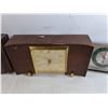 Image 4 : Renwen  & Westclox Electric & Mechanical Clocks - Powers On, As Is, Springfield Weather Station