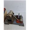 Image 3 : Vintage Tin Toys - Adding Machine Toy & Wilesco Steam Engine Base (Parts/Repair)