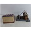 Image 5 : Vintage Tin Toys - Adding Machine Toy & Wilesco Steam Engine Base (Parts/Repair)