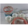 Image 2 : Aluminum Magnet Strips, Corelle Cups, Glassware, Misc