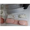 Image 5 : Aluminum Magnet Strips, Corelle Cups, Glassware, Misc
