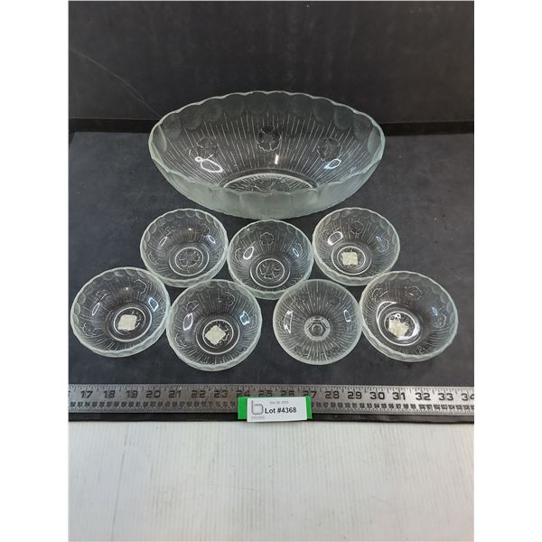 Glass 8-Piece Dessert Set
