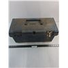 Image 1 : Plastic Tool Box 20x10x9" As is with Numerous Assorted Screwdrivers