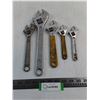 Image 1 : (5) Assorted Monkey Wrenches