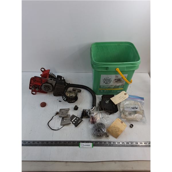 Assorted Homelite Chainsaw Parts - As is